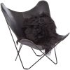 NATURES Collection Lammfell Langhaar 120+x60 cm, Schwarz