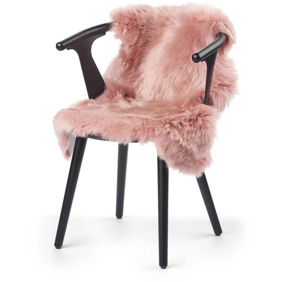 NATURES Collection Lammeskind Langhret Premium 100x60 cm, Rosa