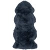 NATURES Collection Lammeskind Langhåret Premium 135x60 cm, Navy