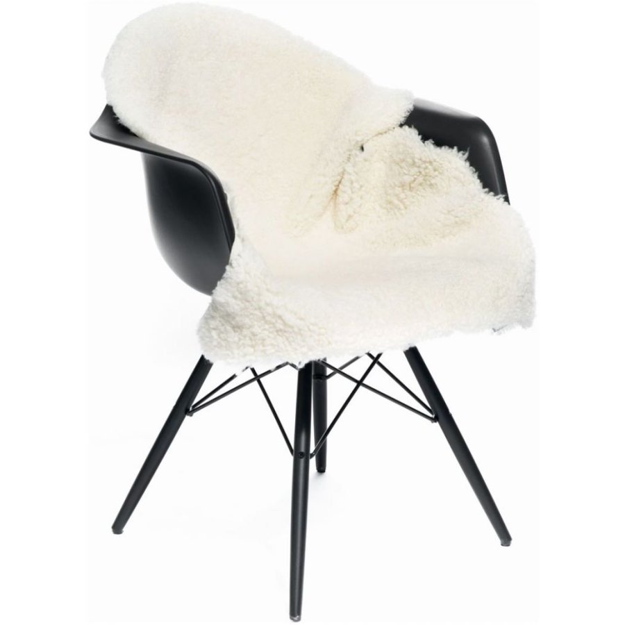 NATURES Collection Lammeskind Krøllet Korthåret Premium 90x60 cm, Ivory