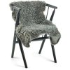 NATURES Collection Lammfell gelockt Premium 90-100x60 cm, Natural Grey