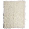 NATURES Collection Lammeskindstppe 140x180 cm, Ivory