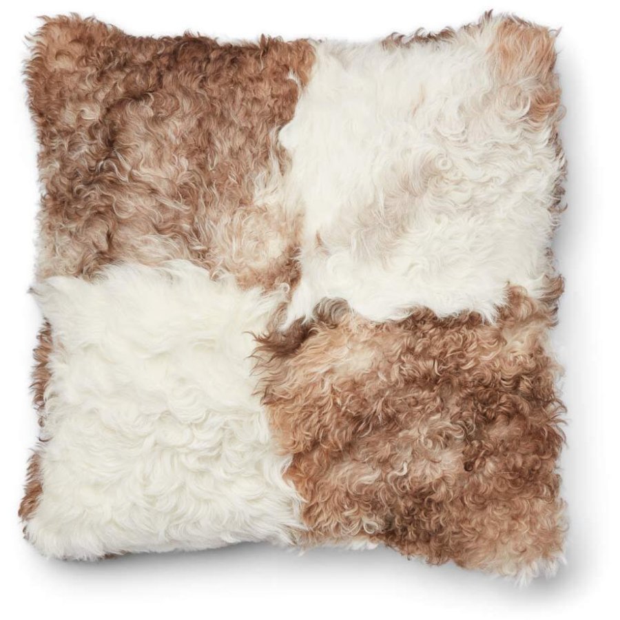 NATURES Collection Kissen 40x40 cm, Brown/Beige Mix
