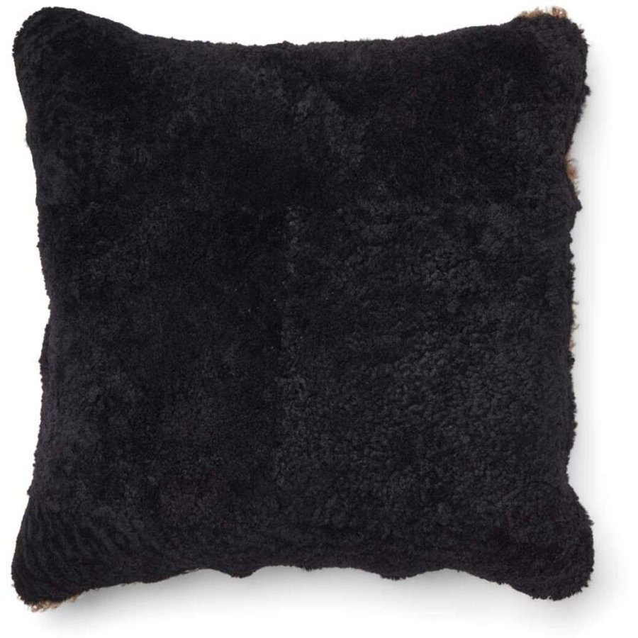 NATURES Collection Kissen Zebra 60x60 cm, Schwarz/Taupe