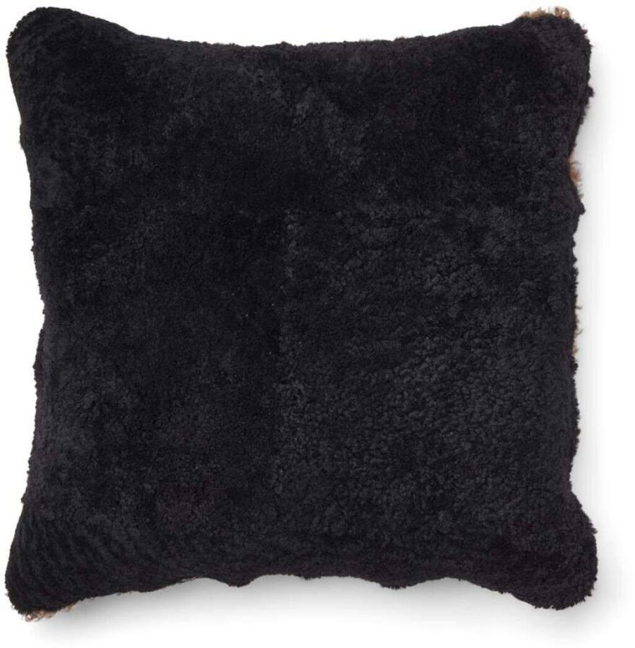 NATURES Collection Kissen Zebra 60x60 cm, Schwarz/Taupe