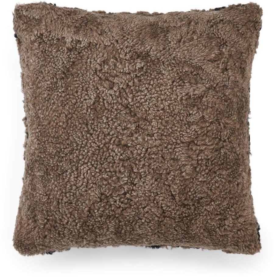 NATURES Collection Kissen 50x50 cm, Taupe/Schwarz