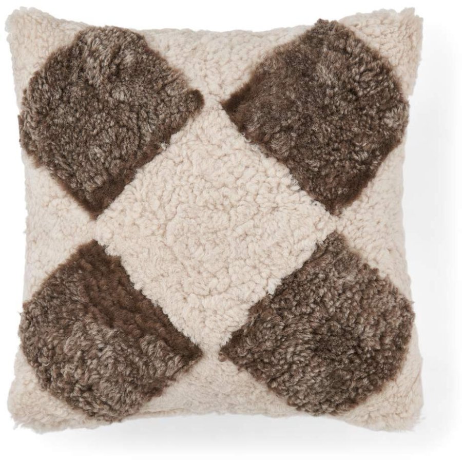 NATURES Collection Kissen 40x40 cm, Pearl/Taupe