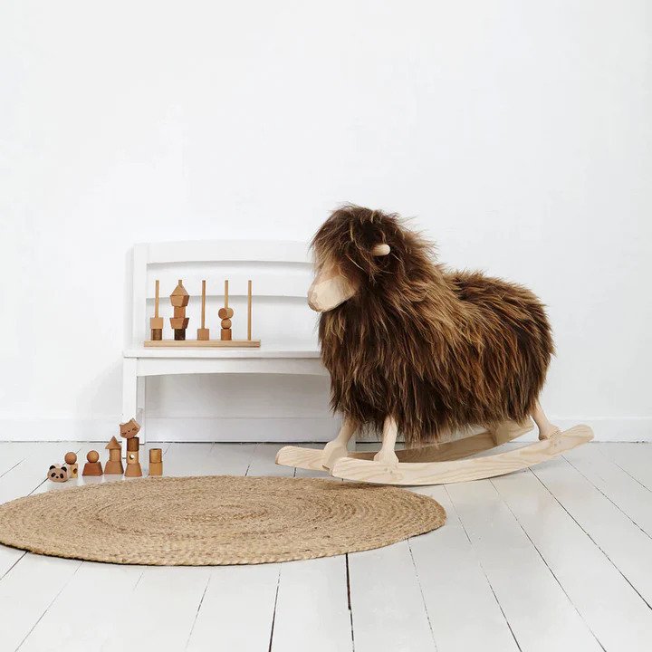 NATURES Collection Povl Kjer Rokkef�r 85 cm, Naturbrun