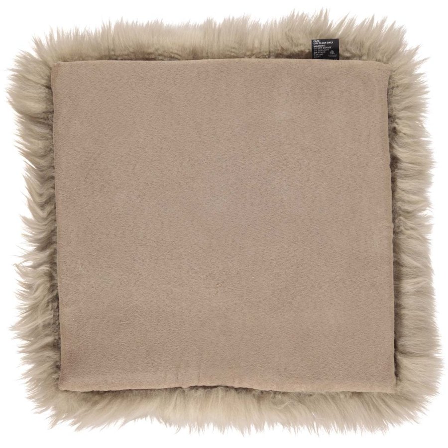 NATURES Collection Sdehynde m. Fyld 37x37 cm, Taupe