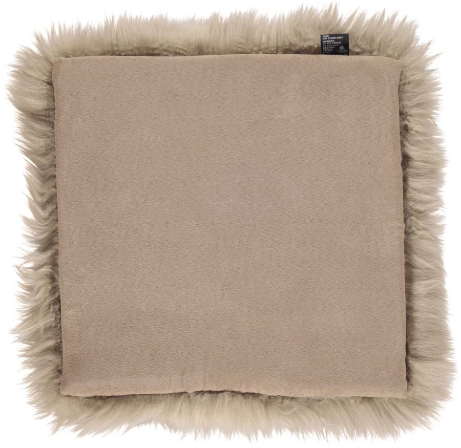 NATURES Collection Sdehynde m. Fyld 37x37 cm, Taupe