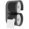 Neon Living Toiletrulleholder, black