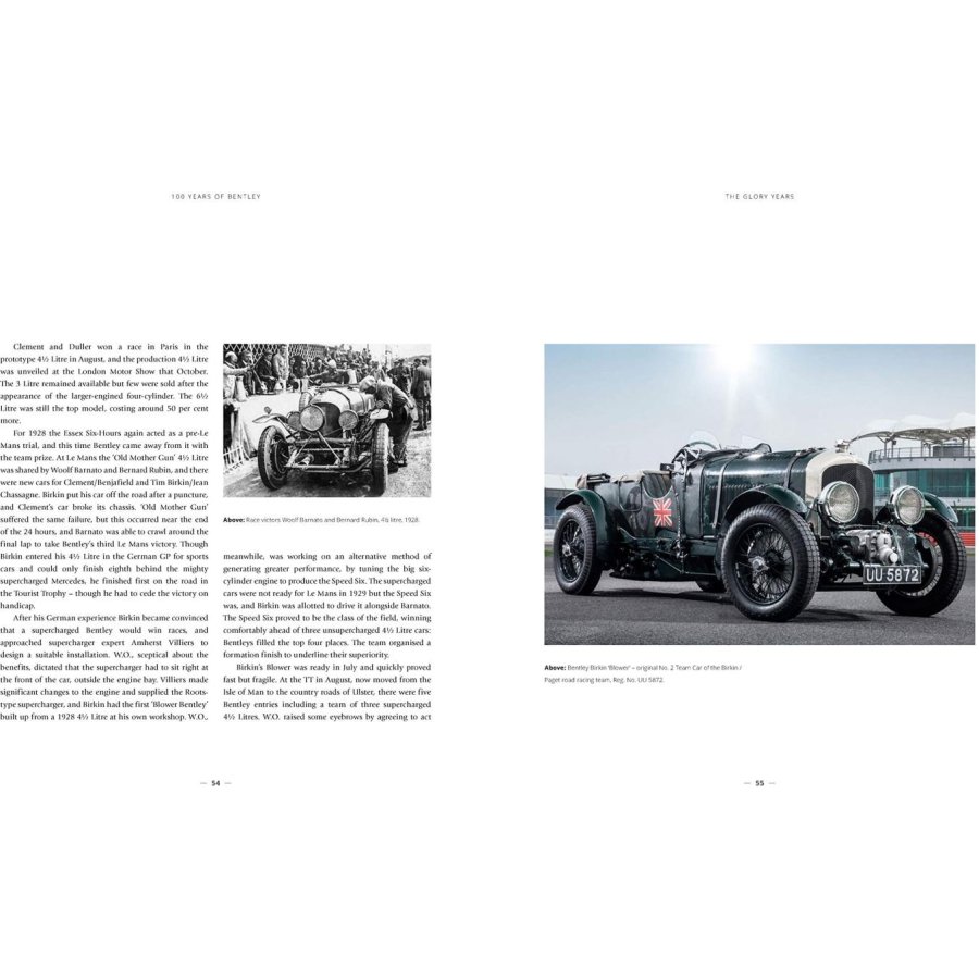 New Mags Coffee Table Book 100 Years of Bentley
