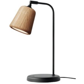 New Works Material Tischlampe H45 cm, Eiche