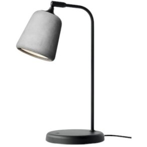 New Works Material Tischlampe H45 cm, Hellgrau Beton