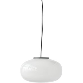 New Works Karl-Johan Pendelleuchte 40 cm, Opalwei