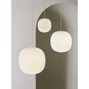 New Works Lantern Pendel Ø30 cm, Hvid