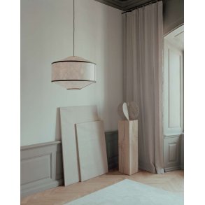 New Works Kite Pendel Ø65 cm, Sort/Hvid