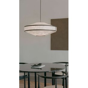 New Works Kite Pendel Ø75 cm, Sort/Hvid