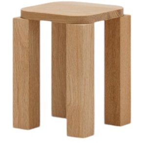 New Works Atlas Hocker H44 cm, Eiche