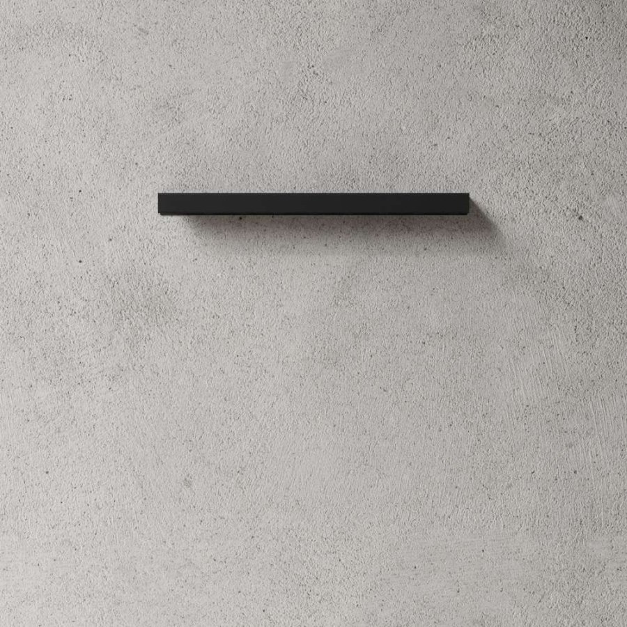 NICHBA Garderobenleiste 60 cm, Schwarz