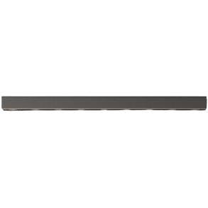 NICHBA Garderobenleiste 60 cm, Geb&uuml;rsteter Stahl
