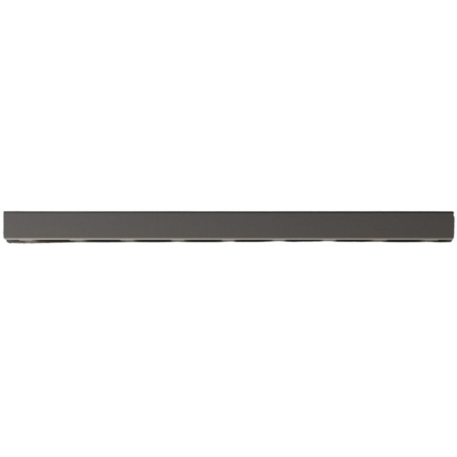 NICHBA Garderobenleiste 60 cm, Geb&uuml;rsteter Stahl
