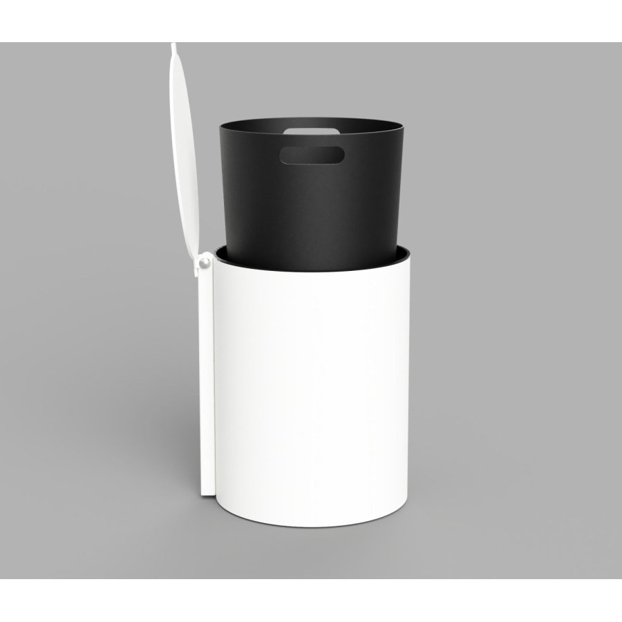 NICHBA Pedalspand, Hvid