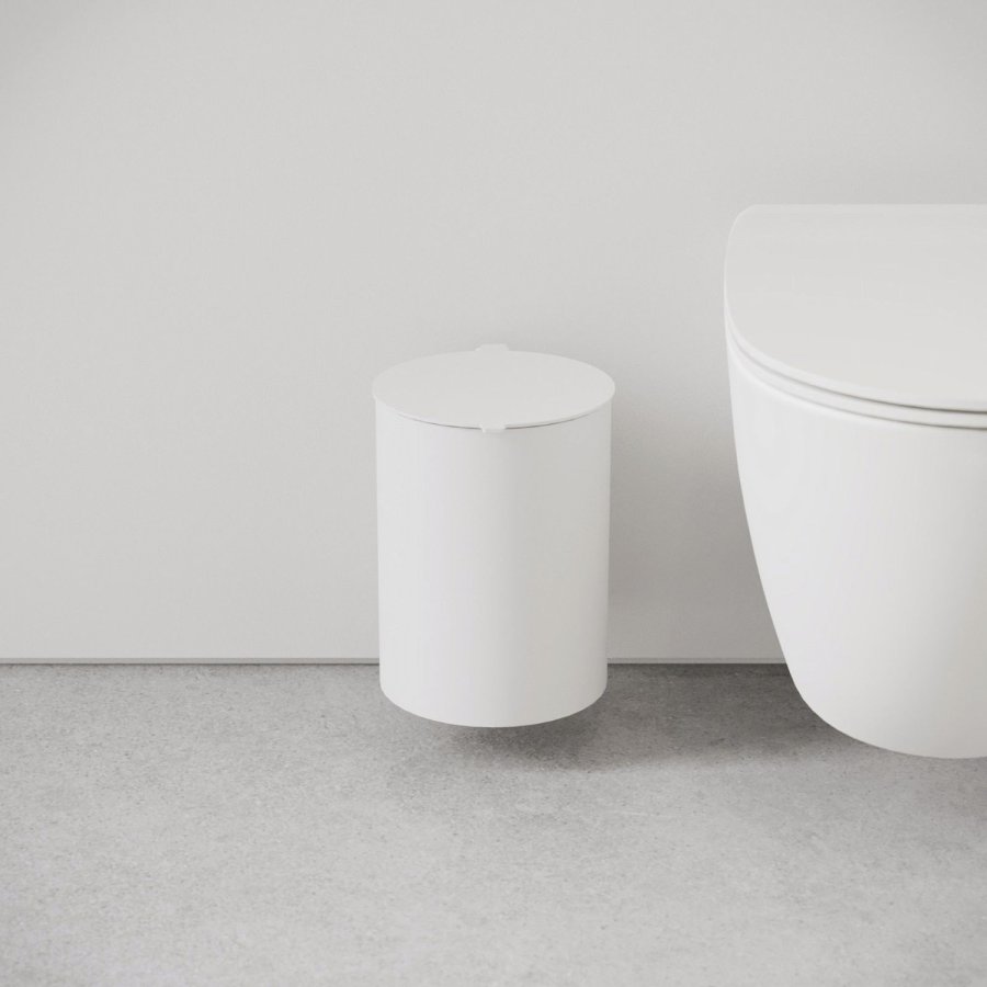 NICHBA Pedalspand, Hvid