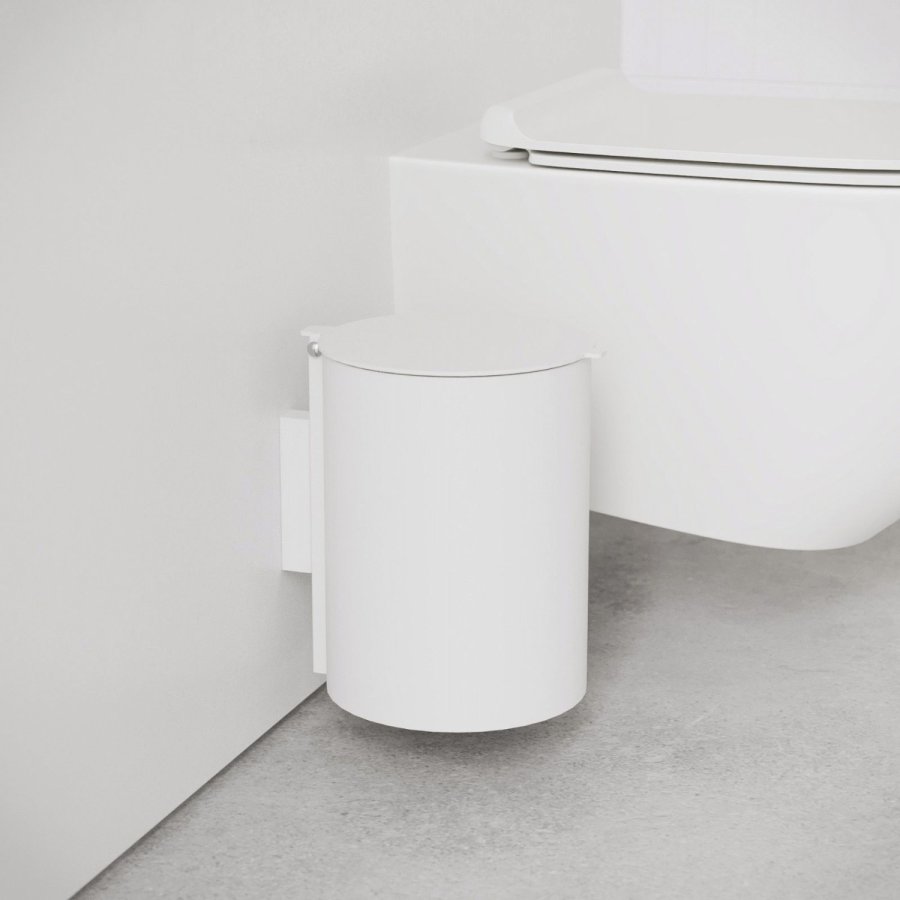 NICHBA Pedalspand, Hvid