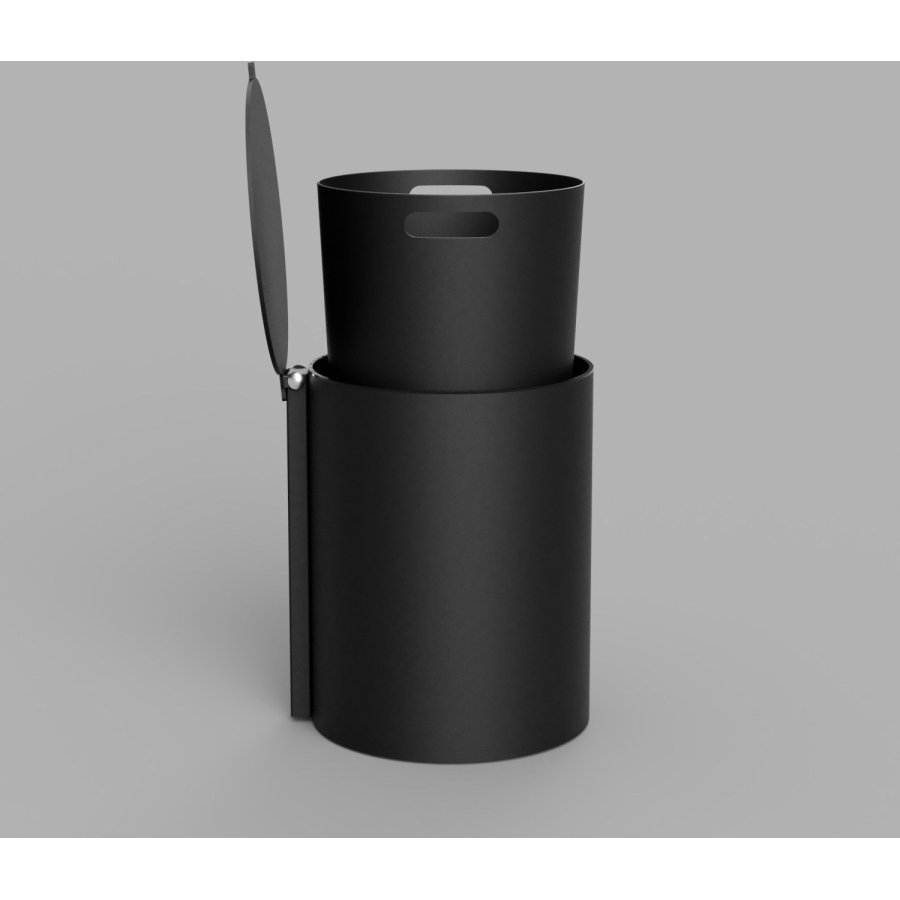 NICHBA Pedalspand, Sort