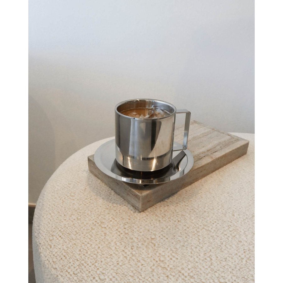 NICHBA Kop m. Underkop 3 Dele 25cl, St�l