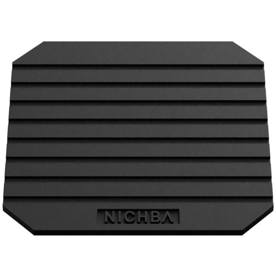 NICHBA Glasbrik 10x10 cm, Sort