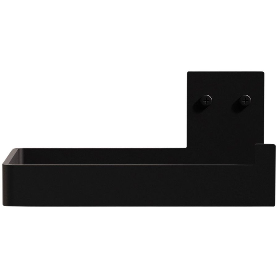NICHBA Toiletrulleholder, Sort