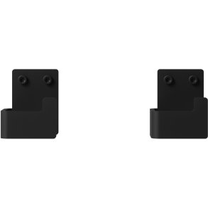 NICHBA Knage 2 stk. H5 cm, Sort