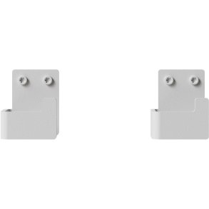 NICHBA Knage 2 stk. H5 cm, Hvid