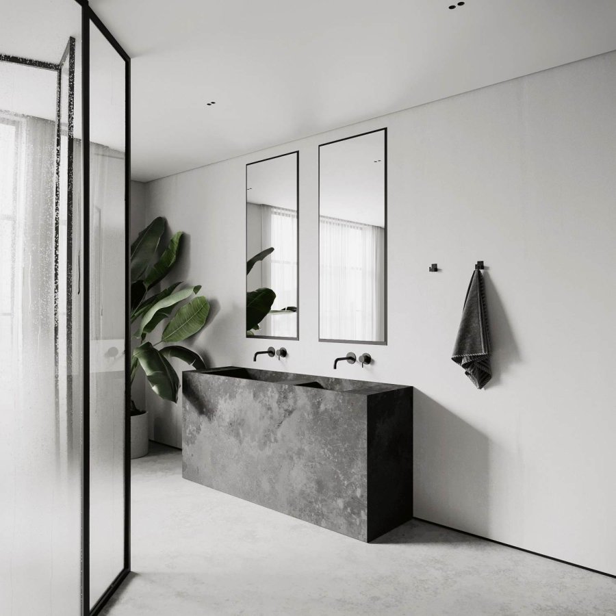 NICHBA Knage 2 stk. H5 cm, Sort