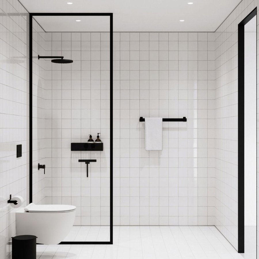 NICHBA Brusestraber, Sort