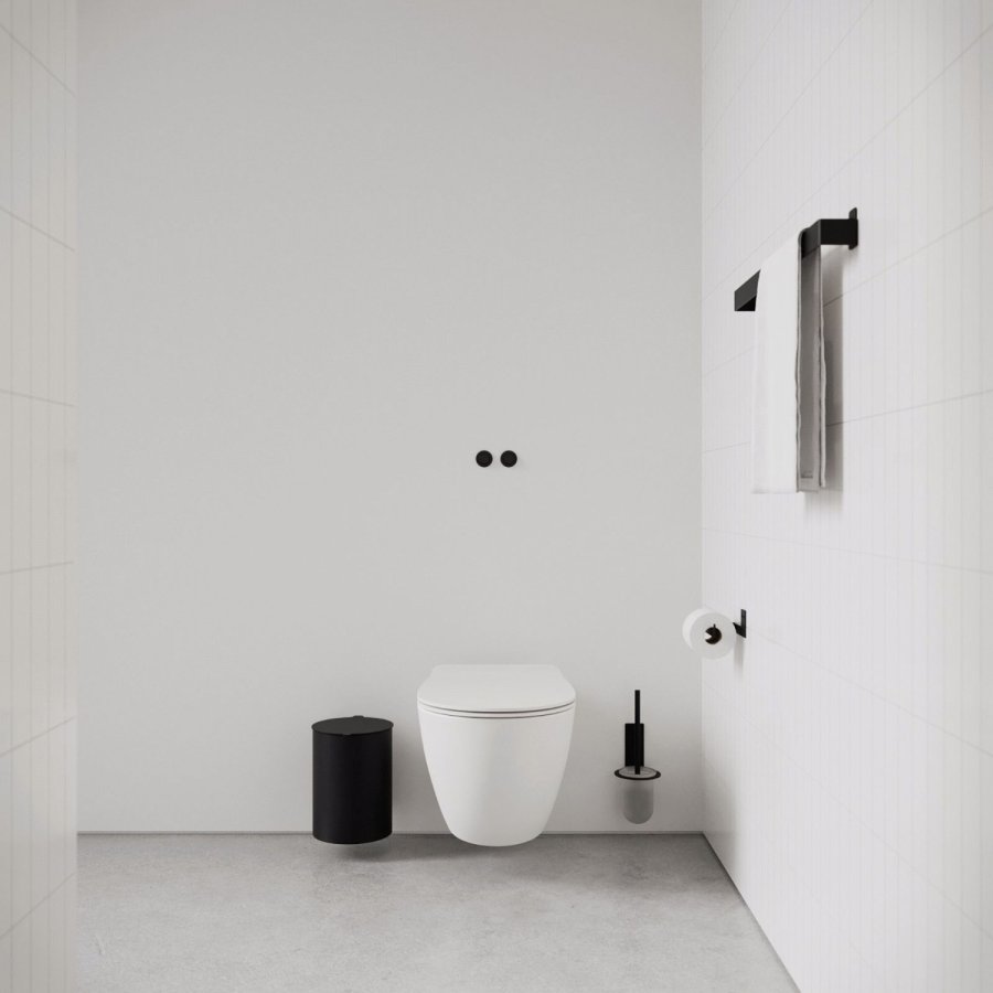 NICHBA Toiletb�rste, Sort