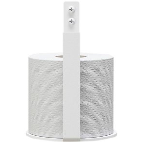 NICHBA Toiletpapirholder Ekstra, Hvid