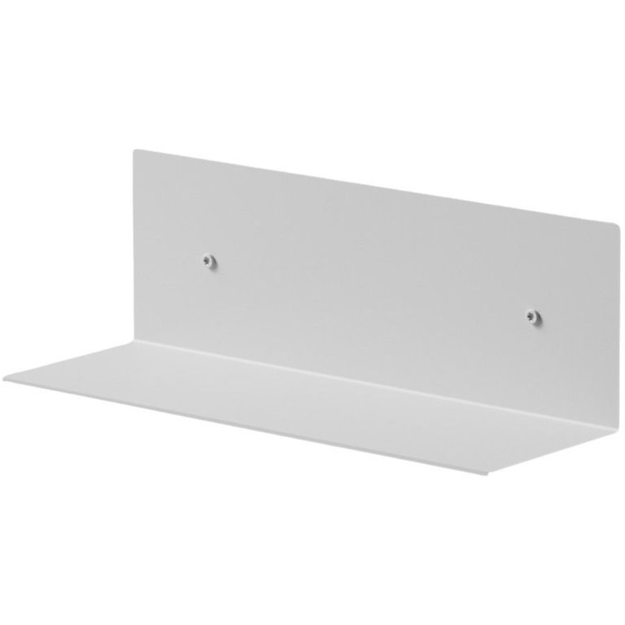 NICHBA Wandregal 30 cm, Wei&szlig;