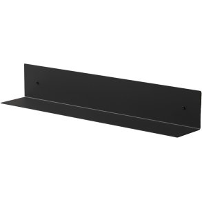 NICHBA Wandregal 60 cm, Schwarz