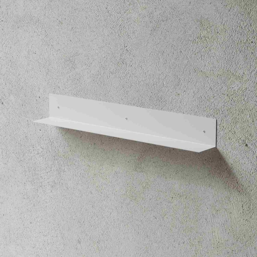 NICHBA Wandregal 80 cm, Wei&szlig;