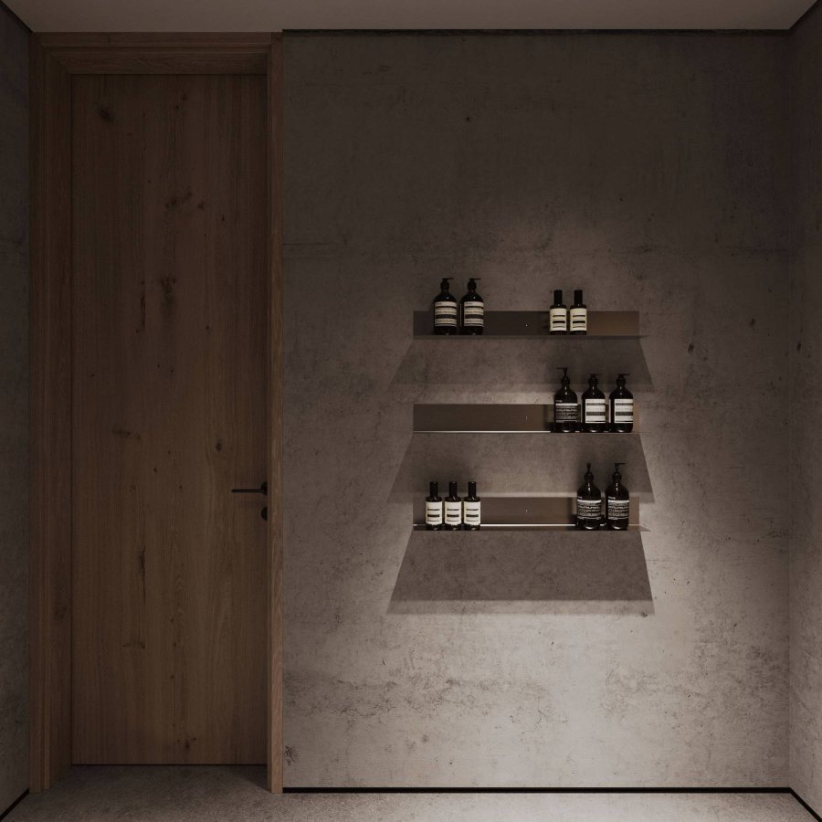 NICHBA Hylde 80 cm, B�rstet Rustfri