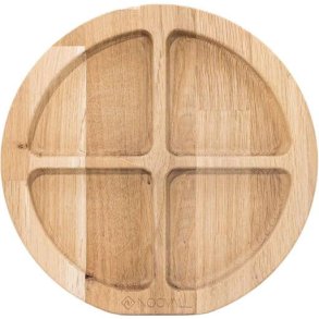 Noovall Snackfad 25 cm, Eg