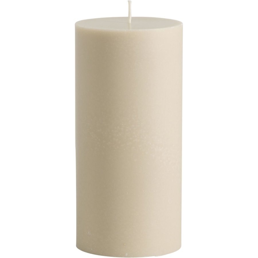 Nordal Bloklys �9,6xH20 cm, Beige