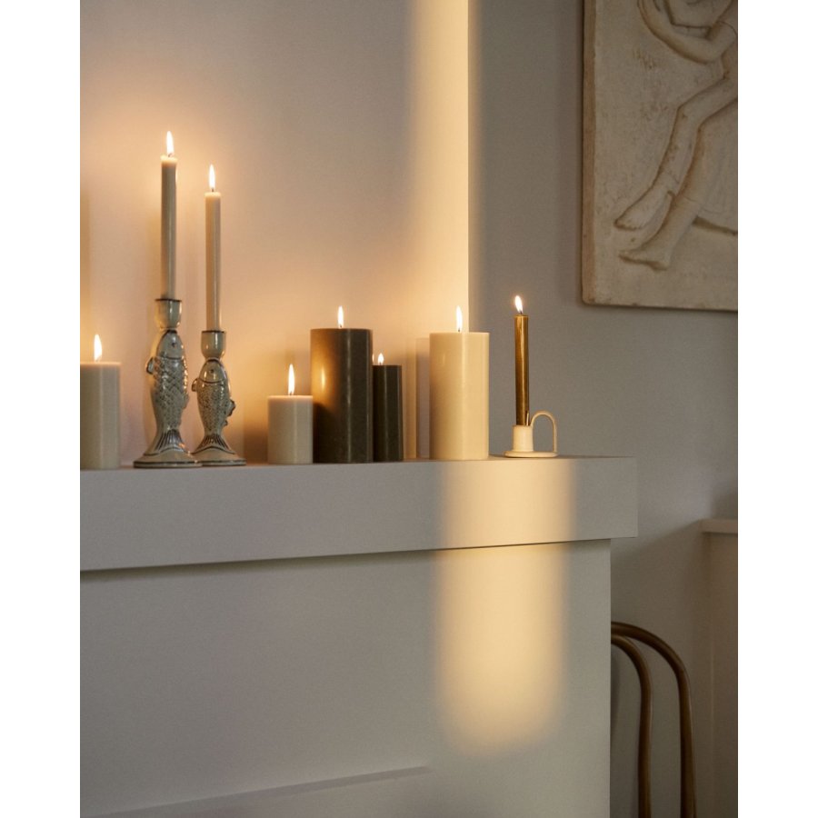 Nordal Bloklys �6,8x15 cm, Olivengr�n