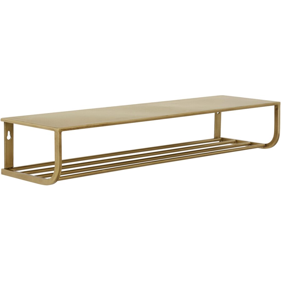 Nordal Hylde 80 cm, Guld