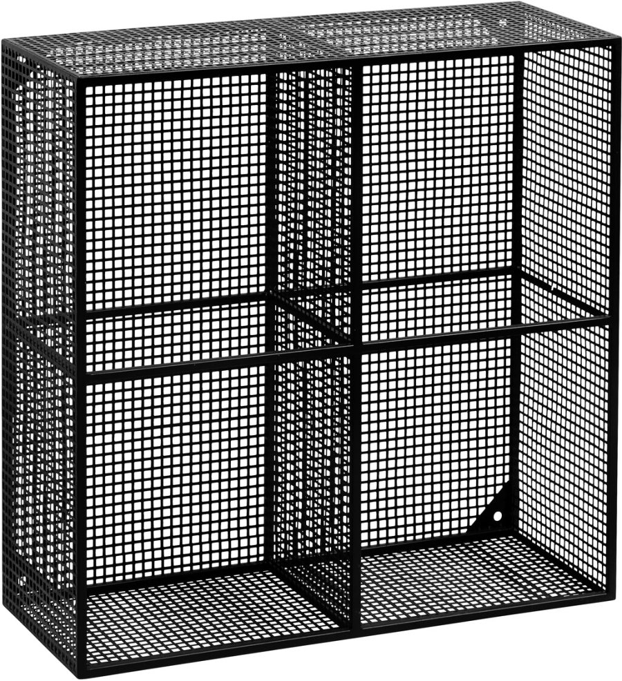 Nordal Wire Vgreol 63x63 cm, Sort