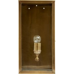 Nordal EOS Wand- und Auenleuchte H40 cm, Messing