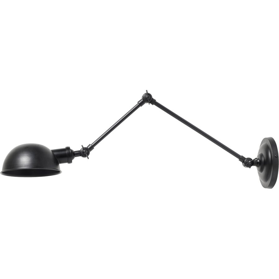 Nordal Aura Wandleuchte 71 cm, Schwarz